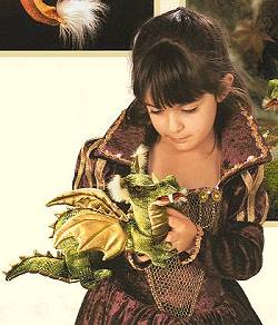 Folkmanis Green Dragon