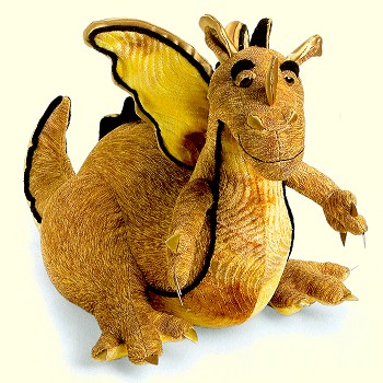 "Guinevier" Stuffed Plush Dragon