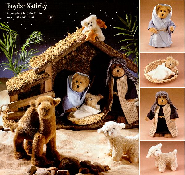 plush nativity set