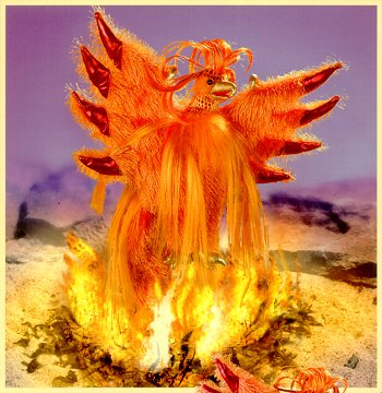 Folkmanis Stuffed Phoenix