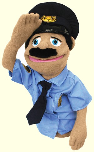 Melissa & Doug Policeman Character Puppet