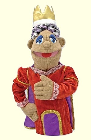 Melissa & Doug Queen Character Puppet