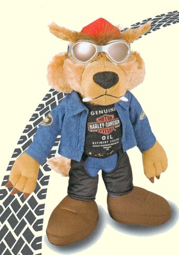 Harley Fun Plush Road Wolf