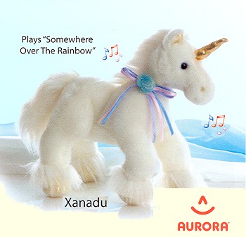 aurora unicorn plush